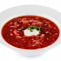 Борщ из свежей капусты