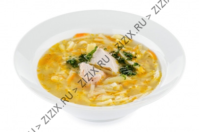 Суп лапша куриная